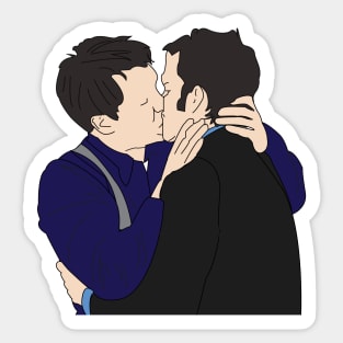 Jack and Ianto Sticker